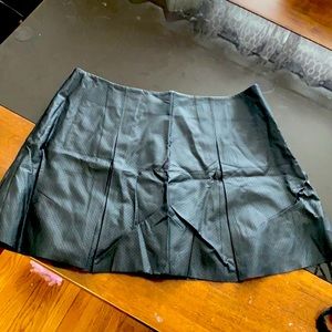 Mini skirt - pleather